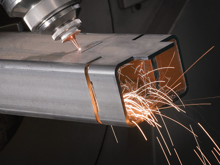 Laser cutting applications Linking Pipes Profiles