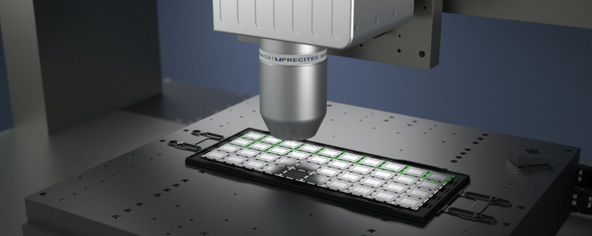 3D Measurement technology CHRocodile Line Sensor CLS Wafer Inspection
