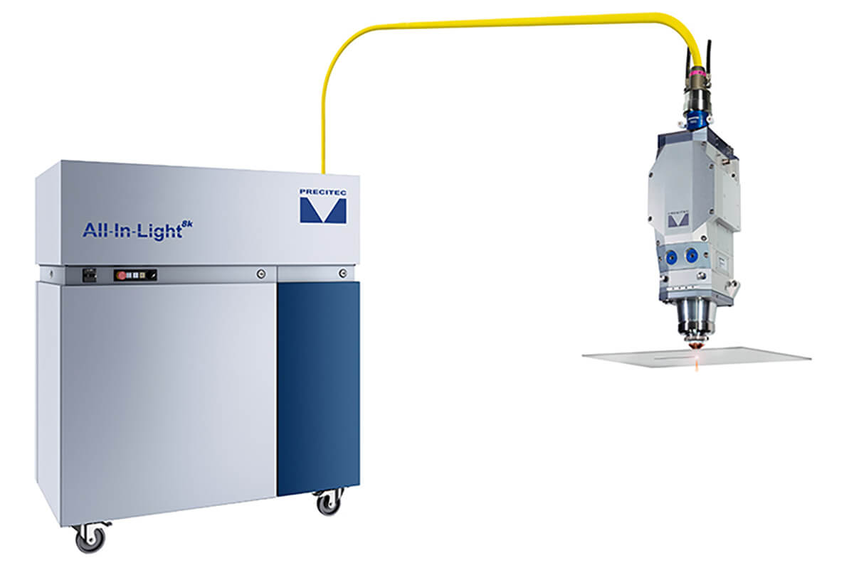 All-In-Light Disk Laser